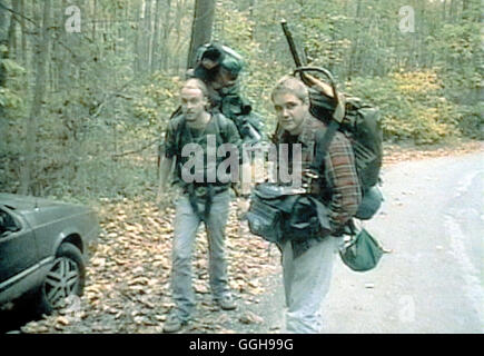 THE BLAIR WITCH PROJECT / The Blair Witch Project USA 1998 / Daniel Myrick, Eduardo Sanchez MICHAEL WILLIAMS, JOSHUA LEONARD Regie: Daniel Myrick, Eduardo Sanchez aka. Blair Witch Project Stockfoto