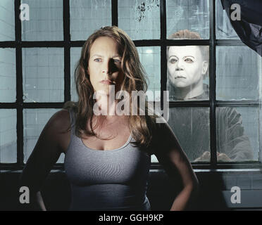 HALLOWEEN: Auferstehung / Halloween: Auferstehung USA 2002 / Rick Rosenthal Laurie Strode (Curtis) Und Michael Myers (BRAD LOREE) Regie: Rick Rosenthal aka. Halloween: Auferstehung Stockfoto