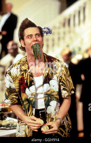 ACE VENTURA - JETZT WIRD WILD / Ace Ventura: Wenn Natur Anrufe USA 1995 / Steve Oedekerk Szene Mit JIM CARREY (Ace Ventura). Regie: Steve Oedekerk aka. Ace Ventura: Wenn die Natur ruft Stockfoto