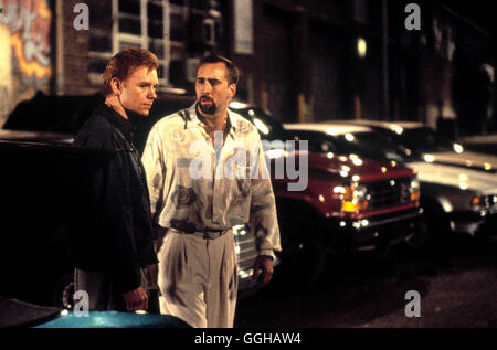 KISS OF DEATH / Kuss des Todes USA 1995 / Barbet Schroeder Little Junior (NICOLAS CAGE), Jimmy Kilmartin (DAVID CARUSO) Regie: Barbet Schroeder aka. Kuss des Todes Stockfoto