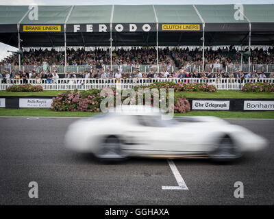 1962-Maserati Tipo 151, RAC TT Feier, Goodwood Revival 2014, Rennsport, Oldtimer, Goodwood, Chichester, Sussex, Engl Stockfoto