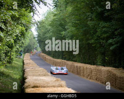 Porsche 917K, Goodwood Festival der Geschwindigkeit 2014, Rennen, Autorennen, Oldtimer, Chichester, Sussex, Großbritannien, große Britai Stockfoto