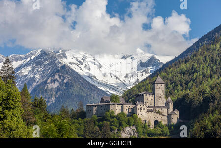 Geographie/Reisen, Italien, Südtirol, Schloss Taufers in Sand in Taufers, Additional-Rights - Clearance-Info - Not-Available Stockfoto