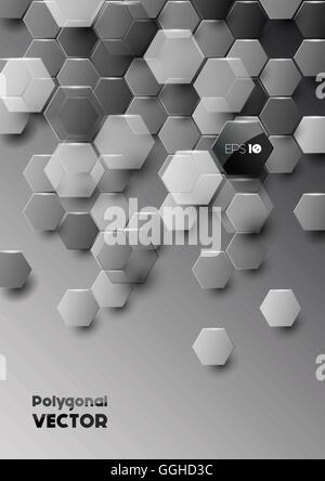 Abstrakte polygonalen Hintergrund Stock Vektor
