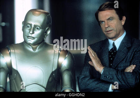 DER 200 JAHRE MANN / Bicentennial Man USA 1999 / Chris Columbus Der Roboter Andrew (ROBIN WILLIAMS) Und Sir Martin (SAM NEILL)-Regie: Chris Columbus aka. Bicentennial Man Stockfoto