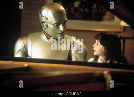 DER 200 JAHRE MANN / Bicentennial Man USA 1999 / Chris Columbus Der Roboter Andrew (ROBIN WILLIAMS) Und Little Miss (HALLIE KATE EISENBERG Regie: Chris Columbus aka. Bicentennial Man Stockfoto