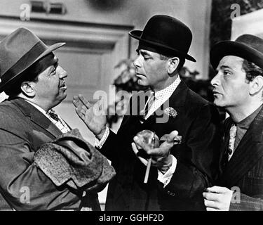 STERBEN SOLOTHURNISCHE ZEHNTAUSEND / Pocketful Wunder USA 1961 / Frank Capra Szene Mit Dave (GLENN FORD) Und Joy Boy (PETER FALK). Regie: Frank Capra aka. Pocketful of Wunder Stockfoto