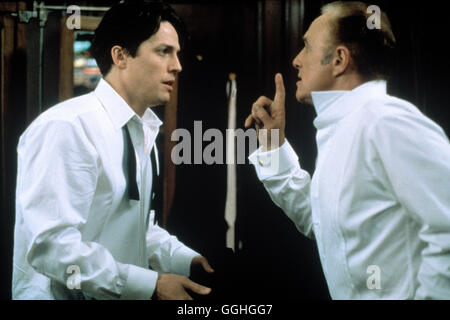 MICKEY BLUE EYES / Mickey blau Augen USA/UK 1999 / Kelly Makin Szene Mit HUGH GRANT (Michael Felgate) Und JAMES CAAN (Frank Vitale). Regie: Kelly Makin aka. Mickey Blue Eyes Stockfoto