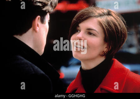 MICKEY BLUE EYES / Mickey blau Augen USA/UK 1999 / Kelly Makin Szene Mit HUGH GRANT (Michael Felgate) Und JEANNE TRIPPLEHORN (Gina Vitale). Regie: Kelly Makin aka. Mickey Blue Eyes Stockfoto