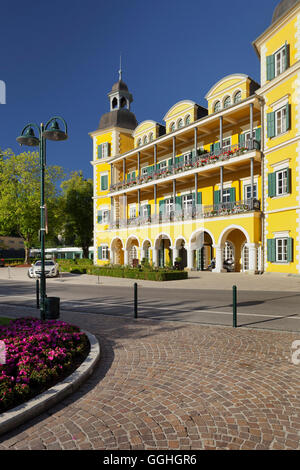 Velden Schloss, Wörthersee, Kärnten, Österreich Stockfoto