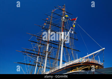 Cutty Sark Museum, Greenwich, London, England, Vereinigtes Königreich Stockfoto