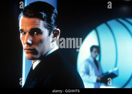 GATTACA / USA 1997 Gattaca / Andrew Nicol Szene Mit Vincent Freeman (ETHAN HAWKE) Regie: Andrew Nicol aka. Gattaca Stockfoto