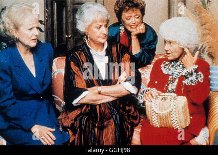 GOLDEN GIRLS / Rose (BETTY WHITE), Dorothy (BEA ARTHUR), Blanche (RUE McCLANAHAN), Sophia (ESTELLE GETTY) Stockfoto