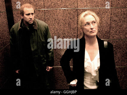 Anpassung / Adaption USA 2002 / Spike Jonze Charlie Kaufman (NICOLAS CAGE), Susan Orlean (MERYL STREEP) Regie: Spike Jonze aka. Anpassung Stockfoto