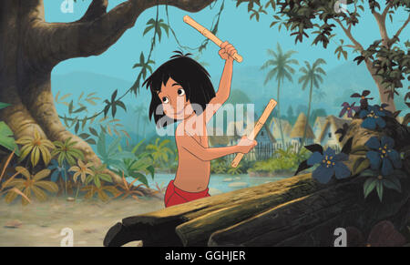 DAS DSCHUNGELBUCH 2 / Jungle Book II USA 2002 / Steven Trenbirth MOWGLI Regie: Steven Trenbirth aka. Dschungelbuch II Stockfoto