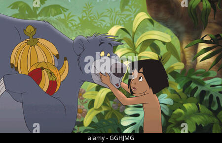 DAS DSCHUNGELBUCH 2 / Jungle Book II USA 2002 / Steven Trenbirth MOWGLI Regie: Steven Trenbirth aka. Dschungelbuch II Stockfoto