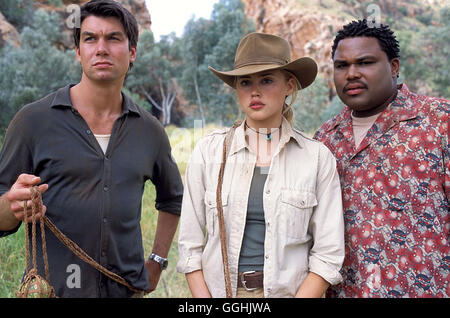 KANGAROO JACK / Kangaroo Jack USA 2002 / David McNally Charlie (JERRY O'CONNELL), Jessie (ESTELLA WARREN), Louis (ANTHONY ANDERSON)-Regie: David McNally aka. Kangaroo Jack Stockfoto