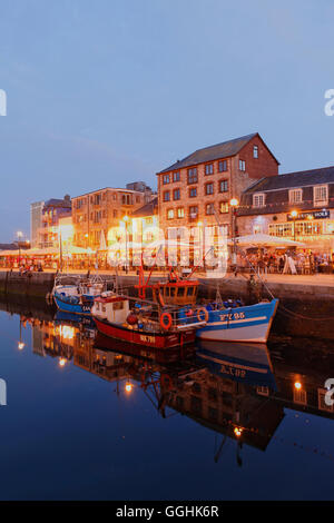 Die Barbakane, Hafen, Plymouth, Devon, England, Großbritannien Stockfoto