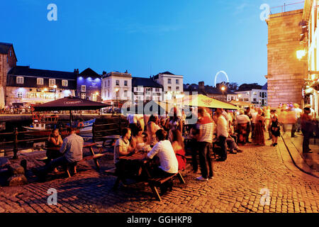 Die Barbakane, Hafen, Plymouth, Devon, England, Großbritannien Stockfoto