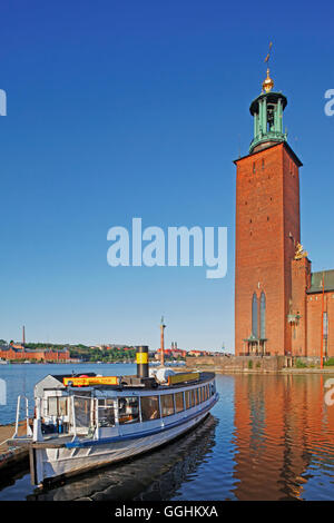 City Hall, Stockholm, Schweden Stockfoto