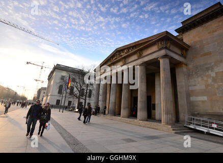 Neue Wache, Unter Den Linden, Berlin, Deutschland Stockfoto