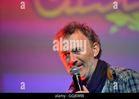 Tommy Tiernan führt bei den Presse-Launch bei The Gilded Balloon Edinburgh Fringe Festival 2016 Stockfoto