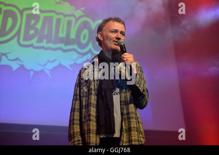 Tommy Tiernan führt bei den Presse-Launch bei The Gilded Balloon Edinburgh Fringe Festival 2016 Stockfoto