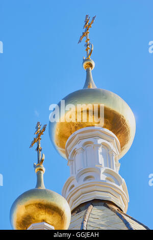 Pokrovsky Cathedral, Bolshaya Marskaya Straße Sewastopol Krim Osteuropa Stockfoto