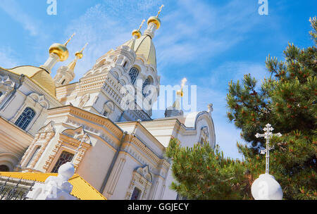 Pokrovsky Cathedral, Bolshaya Marskaya Straße, Sewastopol Krim Osteuropa Stockfoto