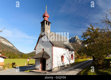 Unken: Kapelle Hl. Heinrich im Reit, Österreich, Salzburg, Pinzgau Stockfoto