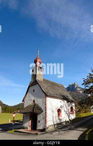 Unken: Kapelle Hl. Heinrich im Reit, Österreich, Salzburg, Pinzgau Stockfoto