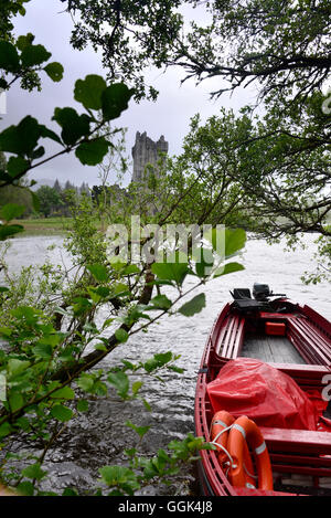 Ross Castle in der Nähe von Killarney, Irland Stockfoto