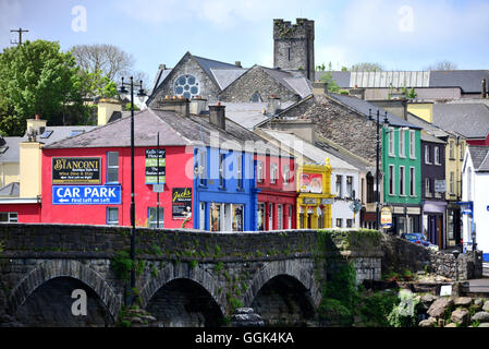 Killorglin am Ring of Kerry, Irland, Kerry, Westküste Stockfoto