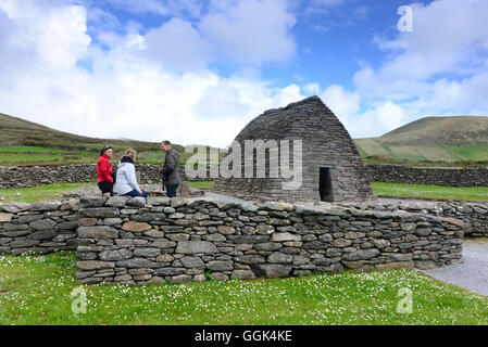 Gallarus Oratory, geglaubt, um eine frühe christliche Kirche, Dingle Halbinsel, Kerry, Westküste, Irland Stockfoto