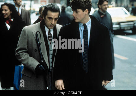 DER DUFT DER FRAUEN / Duft einer Frau USA 1992 / Martin Brest Szene Mit Frank Slade (AL PACINO) Und Charlie Simms (CHRIS o ' DONNELL) Regie: Martin Brest aka. Der Duft der Frauen Stockfoto