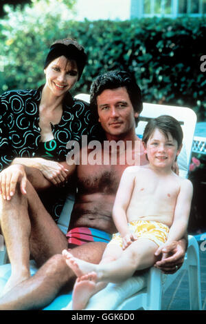 DALLAS / USA / Pamela Jean Barnes Principal (VICTORIA PRINCIPAL), Bobby James Ewing (PATRICK DUFFY) Und Christopher Ewing (JOSHUA HARRIS) Stockfoto