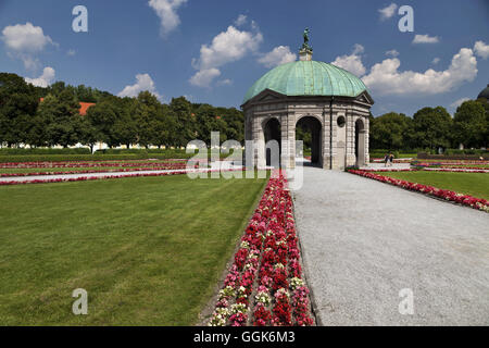Dianatempel im Hofgarten, München, Bayern, Deutschland, Europa Stockfoto