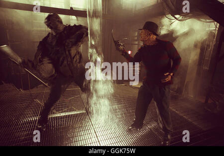 FREDDY VS. JASON / USA 2003 / Ronny Yu Freddy Krueger (ROBERT ENGLUND) Und Jason (KEN KIRZINGER) Regie: Ronny Yu Stockfoto