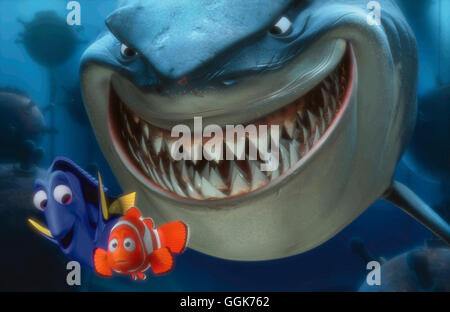 FINDET NEMO / Finding Nemo USA 2003 / Lee Unkrich, Andrew Stanton Hai Bruce Lehrhaie Hammer Und Hart-Regie: Lee Unkrich, Andrew Stanton aka. Findet Nemo Stockfoto