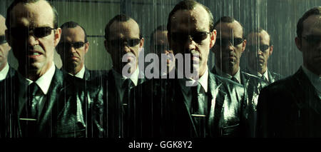 MATRIX REVOLUTIONS / USA 2003 / Andy Wachowski, Larry Wachowski Agent Smith (HUGO WEAVING) Regie: Andy Wachowski, Larry Wachowski Stockfoto