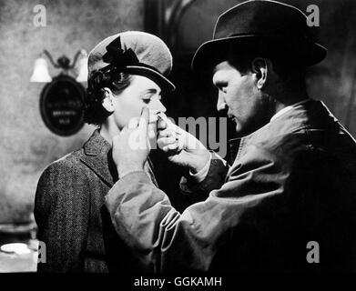 BEGEGNUNG / kurze Begegnung GB 1946 / David Lean CELIA JOHNSON (Laura Jesson), TREVOR HOWARD (Dr. Alec Harvey)-Regie: David Lean aka. Kurze Begegnung Stockfoto