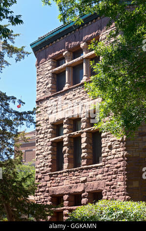 Fassade des Gebäudes in alten Campus Altstadt auf Einwohnermeldeliste der historischen Gebäude an Universität von minnesota Stockfoto
