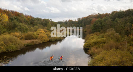 Schwentine, Schwentinetal, Kiel, Schleswig-Holstein, Deutschland Stockfoto