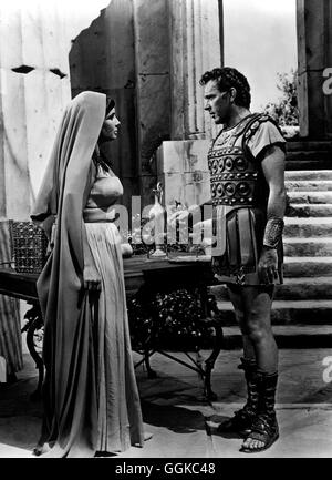 CLEOPATRA / Cleopatra USA 1963 / Joseph L.Mankiewicz, R.Mamoulian ELIZABETH TAYLOR (Cleopatra), RICHARD BURTON (Marc Anton)-Regie: Joseph L.Mankiewicz, R.Mamoulian aka. Cleopatra Stockfoto