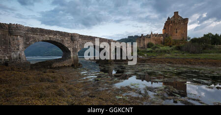 Loch Duich, Loch Alsh, Dornie, Highland, Schottland, Vereinigtes Königreich Stockfoto