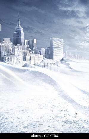 THE DAY AFTER TOMORROW / übermorgen USA 2004 / Roland Emmerich SZENE Regie: Roland Emmerich aka. Übermorgen Stockfoto