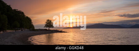 Spanische Banken Beach Park, West Point Grey, English Bay, Vancouver, Kanada Stockfoto