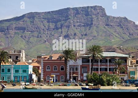 Mindleo auf der Insel Sao Vicente, Kapverdische Inseln, Afrika Stockfoto