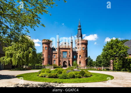 Schloss Moyland, Bedburg-Hau, Nord Rhein Westfalen, Deutschland Stockfoto