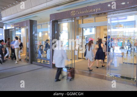 Kaufhaus Takashimaya in Kyoto Japan. Stockfoto